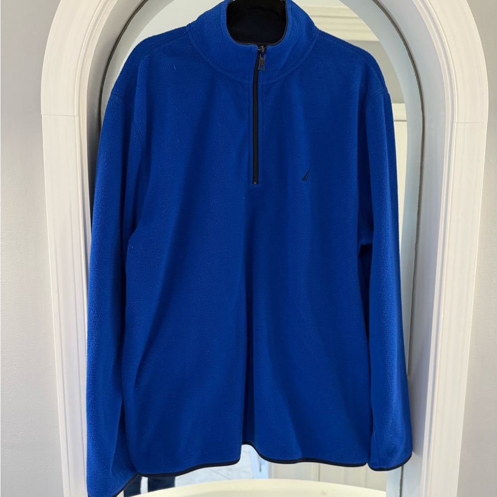 Nautica Royal Blue with Black accents Pullover